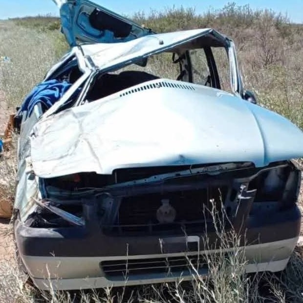 Falleció un hombre en un vuelco en R 151 Santa Isabel
