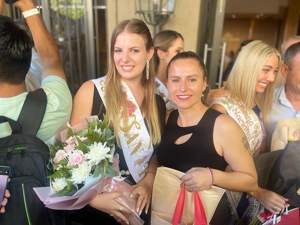 Sofía Zingaretti transcurre la convivencia real en Mendoza