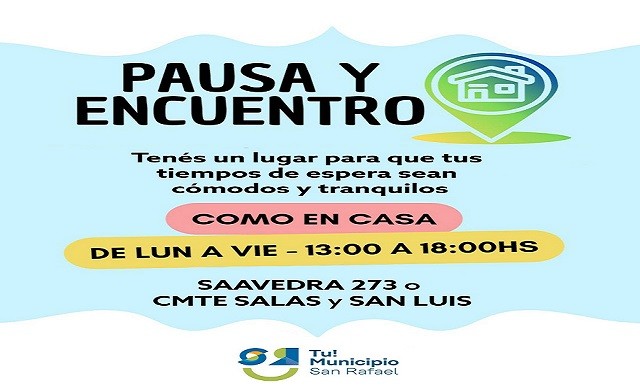 Nueva sede de Pausa y Encuentro habilitada