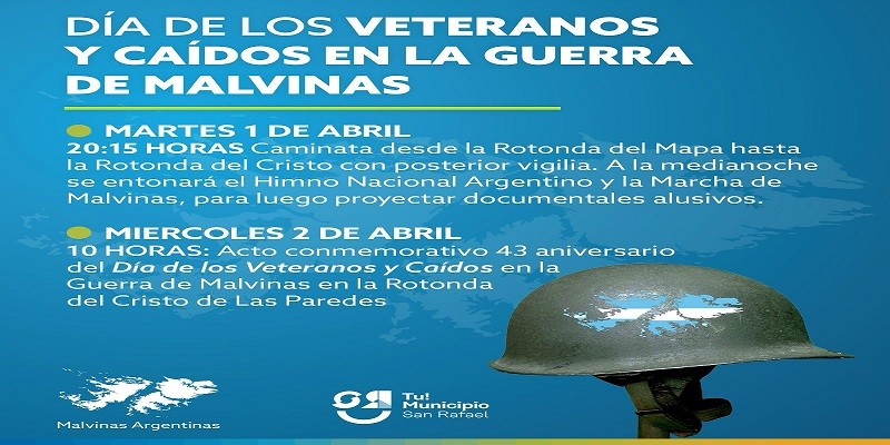  Malvinas nos une: Así será el homenaje a nuestros héroes a 43 años de la guerra