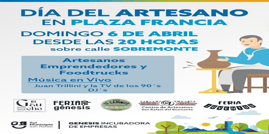 Mega Encuentro y Festejo con artesanos en plaza Francia