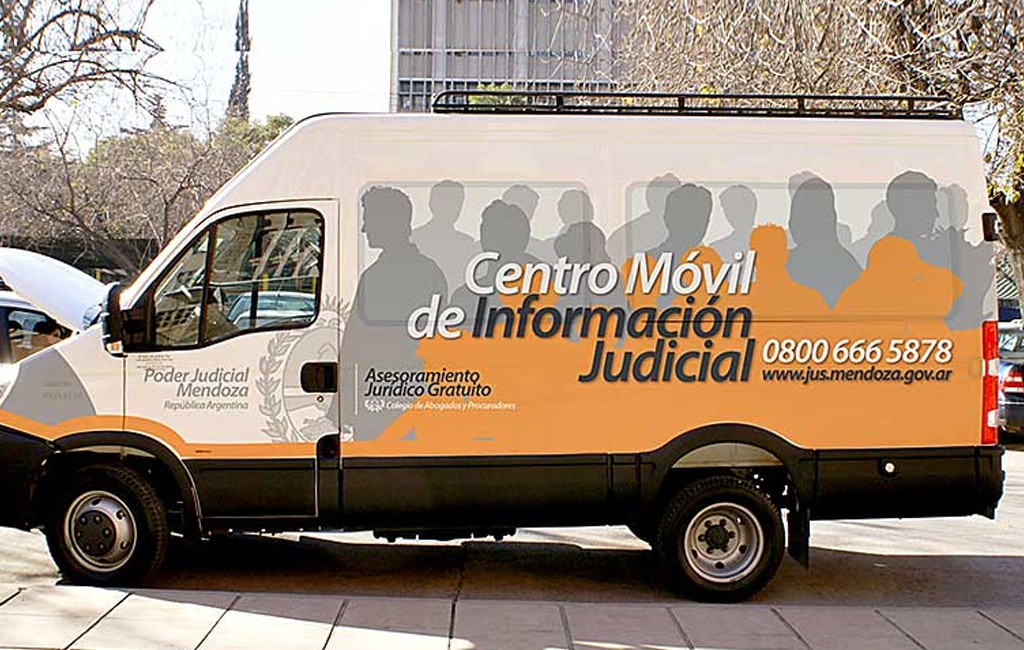 El Centro Móvil de Información Judicial atiende en el sur mendocino