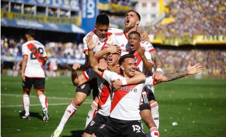 River le ganó a Boca el superclásico 